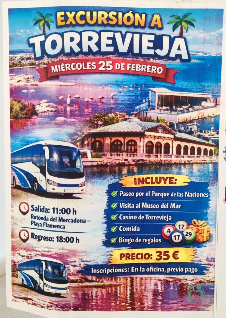 Excursion torrevieja