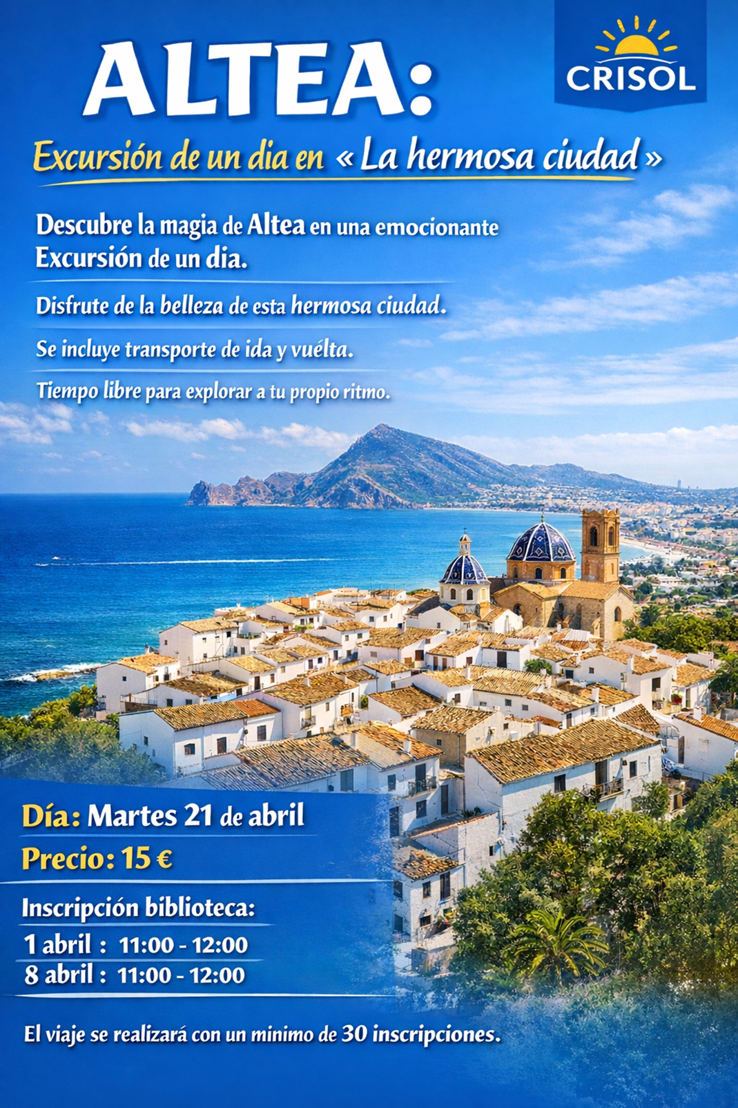 Excursion Altea